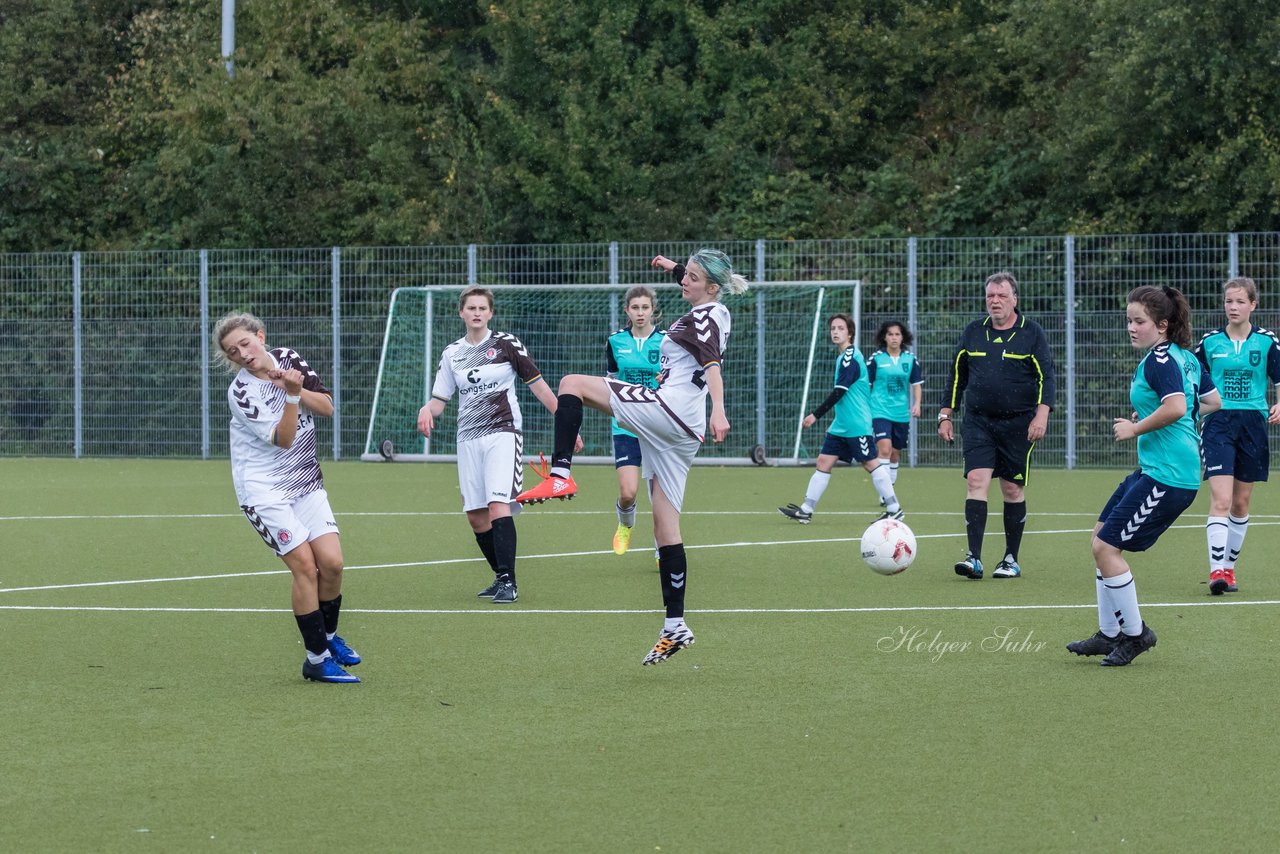 Bild 370 - B-Juniorinnen Wedel - St. Pauli : Ergebnis: 1:2